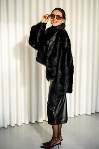 Sheepskin coat