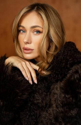 Sheepskin coat