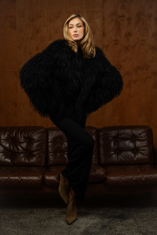 Fur coat