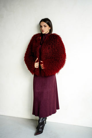 Fur coat