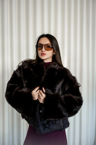 Sheepskin coat